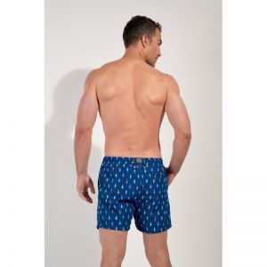 Beach Boxer - Calcio I0RA Navy print