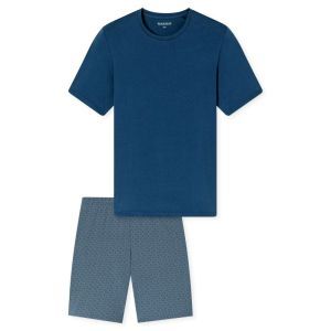 Herenpyjama, korte mouwen 815 navy
