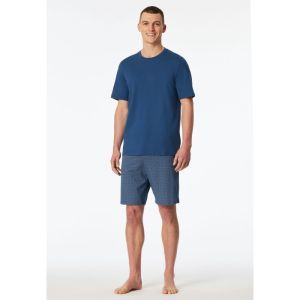 Herenpyjama, korte mouwen 815 navy