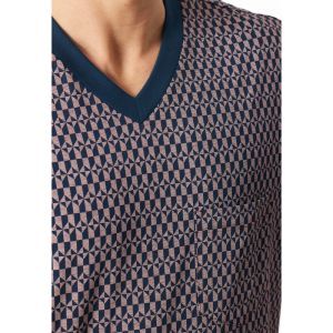 Herenpyjama korte mouwen 500 rot