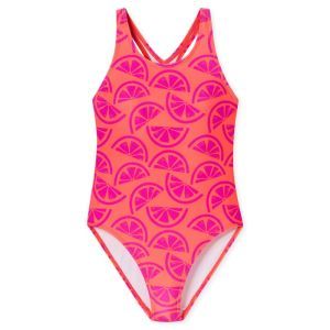 Meisjes badpak 620 vivid red