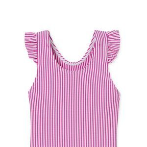 Meisjes badpak 508 fuchsia
