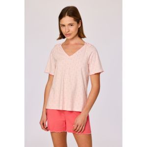 Dames pyjama korte mouwen 978 schelpjes r
