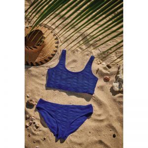 Essential bikini set 329 blue violet