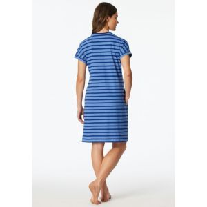 Dames slaapkleedje 819 royaalblauw