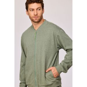 Heren Homewear set 788 kaki groen