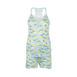 Women Shortama Light blue