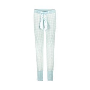 Damespyjama doorknoop Light blue