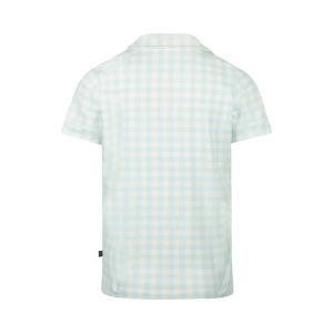 Damespyjama doorknoop Light blue