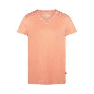 Damespyjama korte mouwen Peach