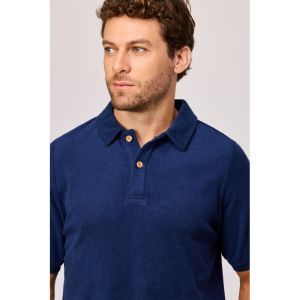 Heren set in badstof 873 donkerblauw