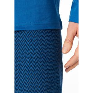 Herenpyjama met lange mouwen 813 aquarium