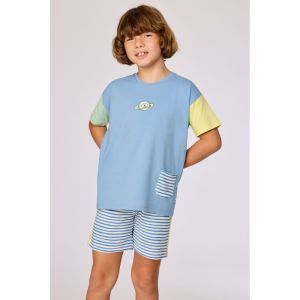 WoodyxHet Hannekesnest jongen 818 blauw