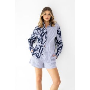 Pyjama Hallie blauw
