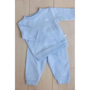 Pyjama met lange mouwen Babyblue
