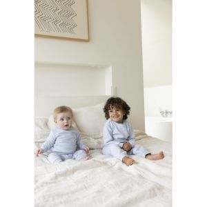 Pyjama met lange mouwen Babyblue