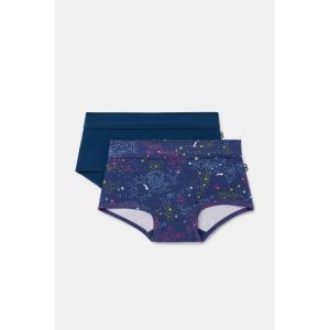 Meisjes boxer, 2-pack 016 sterrenprin
