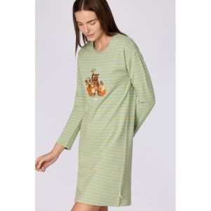 Slaapkleedje met lange mouwen 911 blauw-groen