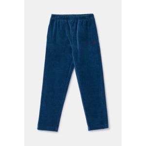 Jongenspyjama in velours 921 donkerblauw