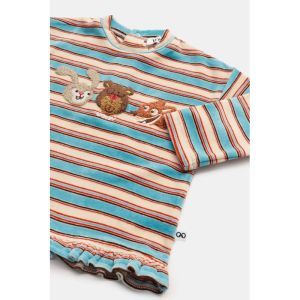Baby meisjespyjama in velours 920 multicolor
