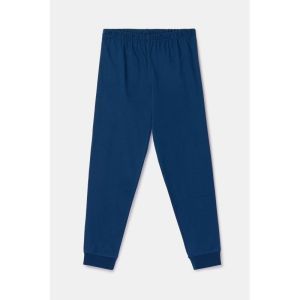Jongenspyjama lange mouwen 905 blauwe stre