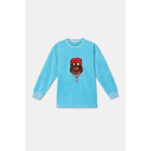 Jongenspyjama in velours 824 blauw