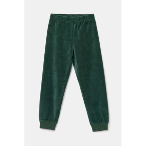 Jongenspyjama in velours 922 groene stre