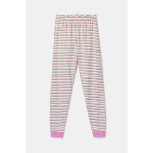 Damespyjama lange mouwen 436 roze