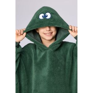Oversized sweater 789 donkergroen