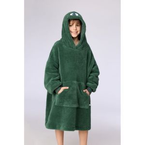 Oversized sweater 789 donkergroen