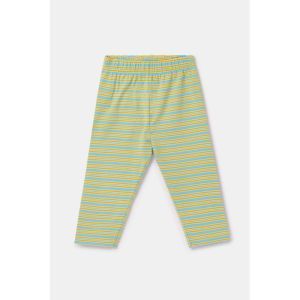 Baby meisjespyjama lange mouw 911 blauw-groen
