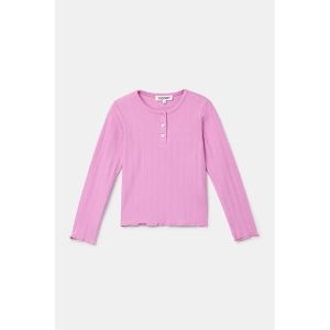 Meisjespyjama lange mouwen 436 roze
