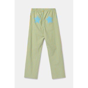 Damespyjama lange mouwen 824 blauw