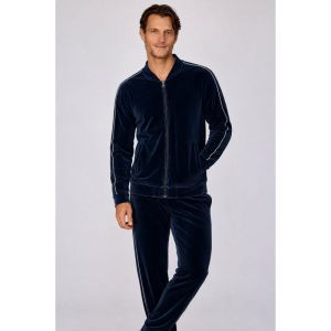 Heren homewear set 881 donkerblauw