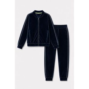 Heren homewear set 881 donkerblauw
