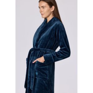Dames kamerjas 881 donkerblauw