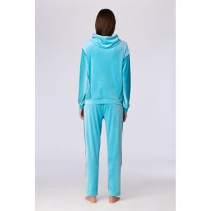 Dames homewear set 824 blauw