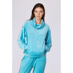Dames homewear set 824 blauw
