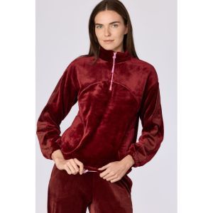 Dames homewear set 471 bordeaux