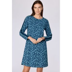 Slaapkleedje lange mouwen 978 blauwe golv