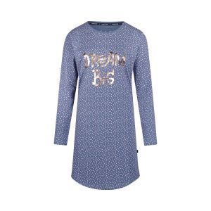 Dames slaapkleed Bijou Blue